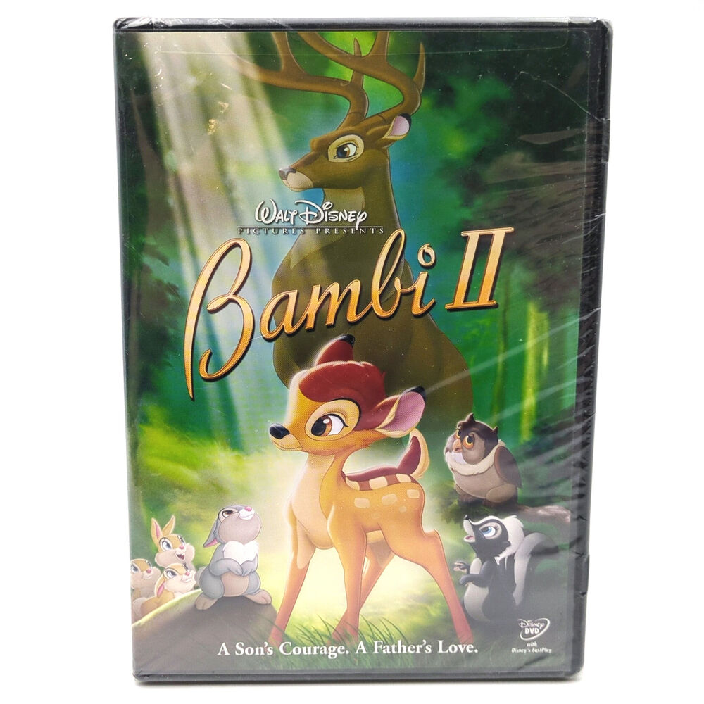 Walt Disney Bambi II Brand New Sealed DVD 2006 Animated Classic Movie Sequel
